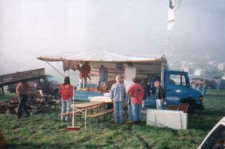 LKW Ankunft