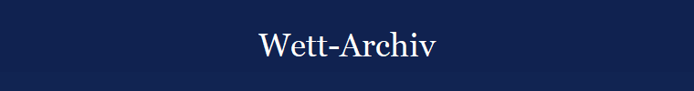 Wett-Archiv